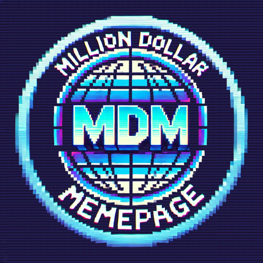 Million Dollar MemePage Coin Logo